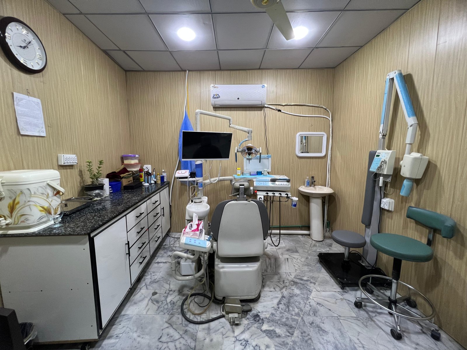 Inside the clinic